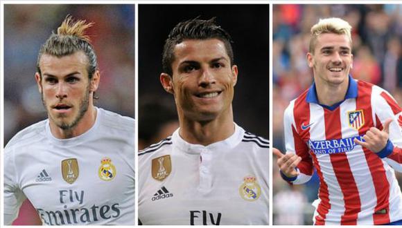 Cristiano, Bale y Griezmann nominados al mejor jugador de UEFA