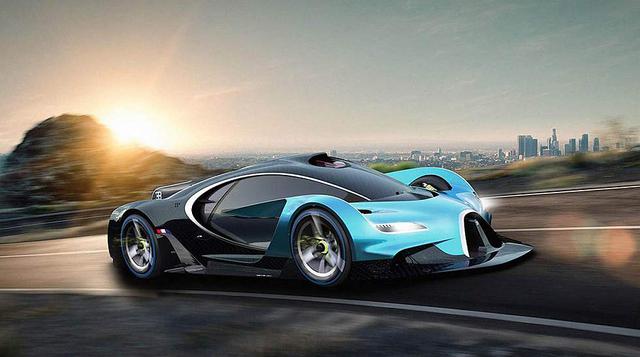 Bugatti concepto de carreras