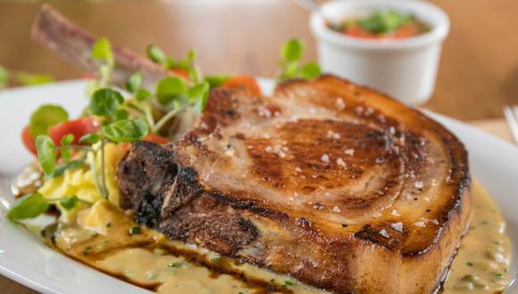 El plato ganador fue el Chuletón Charcutiere, de 650 gramos de cerdo.