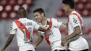River Plate logró trabajado triunfo sobre Nacional en la ida de los cuartos de final de la Copa Libertadores