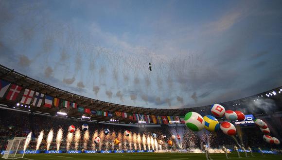 Ceremonia inauguración Eurocopa 2020 desde Roma. (Foto: @EURO2020)