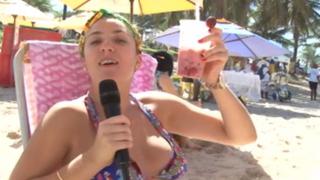 Brasil 2014: Joanna Boloña vive el Mundial con fútbol y playas