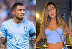 Sergio Peña y Alexandra Méndez: pistas que evidencian que el futbolista está en saliditas con la modelo