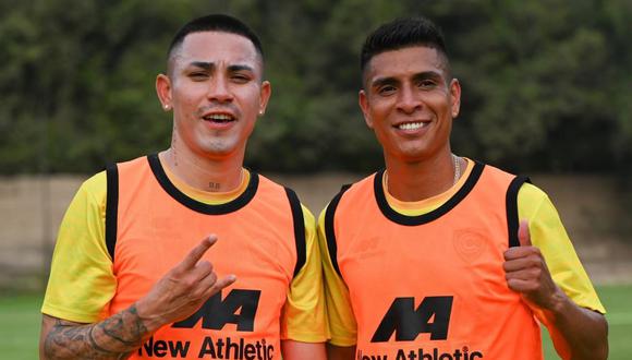 Jean Deza y Paolo Hurtado son compañeros de equipos en Cienciano del Cusco. (Foto: Instagram)