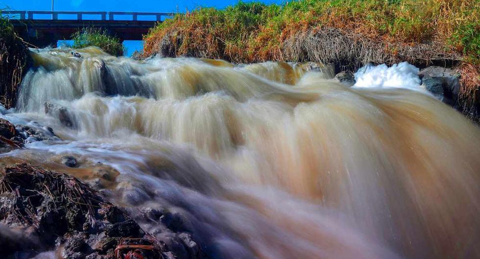 Contaminación en el río Santiago a causa de los desechos tóxicos de diversos corredores industriales, en la localidad de Juanacatlán, estado de Jalisco, México. (Foto: EFE/ Francisco Guasco)