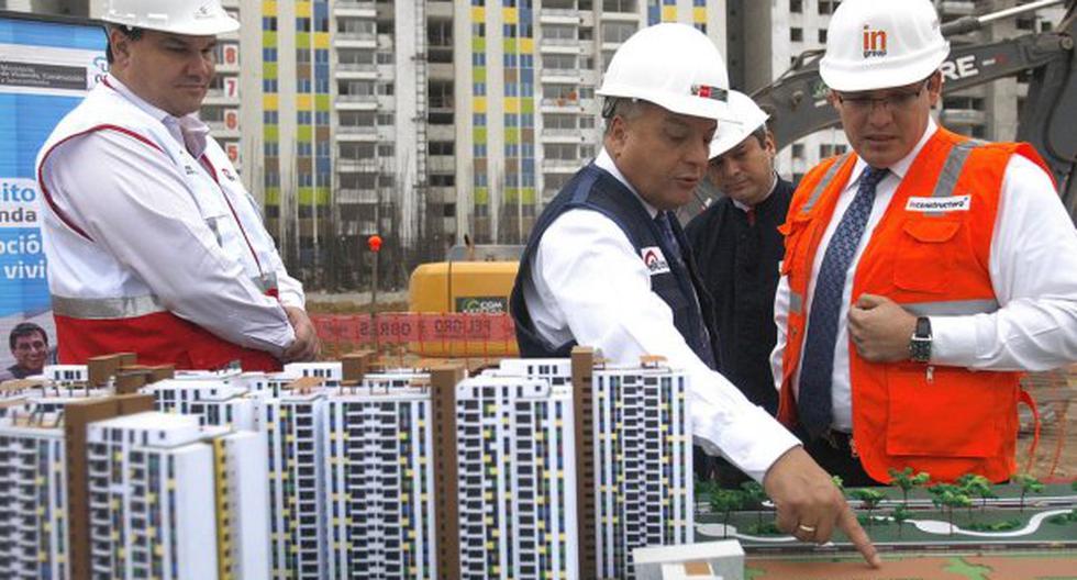 MCVS estima que sector construcción crecerá más de 8% este año. (Foto: Andina)