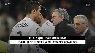 El día que José Mourinho casi hace llorar a Cristiano Ronaldo