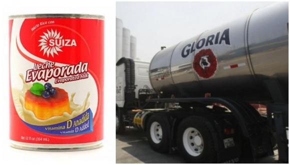 El FDA ha incluido a los siguientes tipos de leche evaporada de Gloria en su lista roja: leche condensada, leche normal, leche baja en grasa, leche de oveja, leche rellena y leche de imitación.