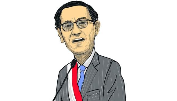 Martín Vizcarra (Ilustración: El Comercio)