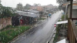 Senamhi pronostica lluvia de moderada intensidad y descenso de la temperatura en la selva