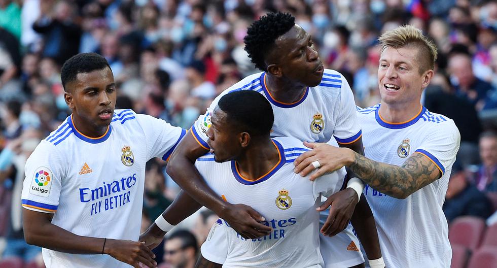 Real Madrid venció 1-2 al Barcelona, por la fecha 10 de LaLiga. (Foto: AFP).