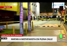San Juan de Miraflores: mototaxista extranjero fue asesinado a balazos en exteriores de centro comercial