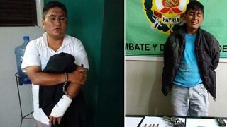 San Martín: intervienen a dos implicados en asalto a peaje de IIRSA Norte
