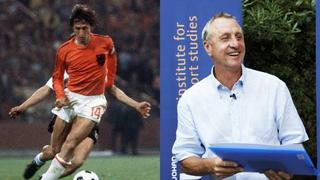 Johan Cruyff, el fantástico ex futbolista holandés, murió hoy