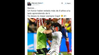 Iker Casillas: jugadores de Real Madrid lo despiden por Twitter