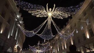Luces de Navidad iluminan Londres