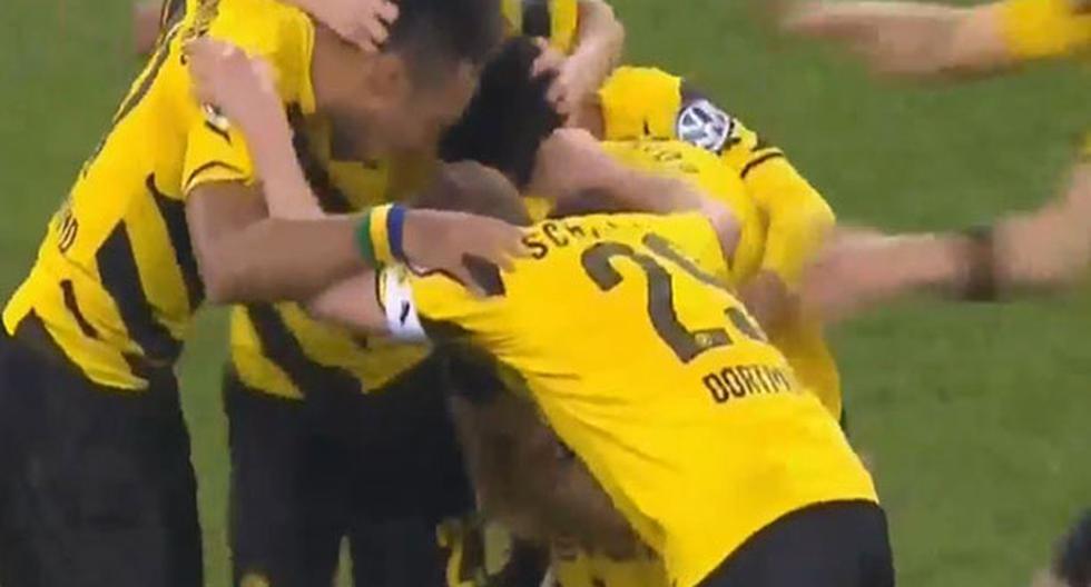 Borussia Dortmund gana con gol agónico. (Foto: captura)