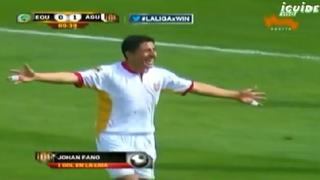 Johan Fano marcó un nuevo gol en el fútbol de Colombia