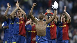 Twitter: Samuel Eto’o y su apoyo de corazón al Barcelona