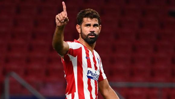 Diego Costa, en sus dos etapas en Atlético de Madrid, acumuló 83 goles. (Foto: AFP)