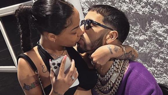 Anuel AA y Yailin se encuentran a la espera de su primer bebé. (Foto: @yailinlamasviralreal).