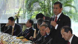 Humala se reunió con el Consejo Chino para la Promoción del Comercio