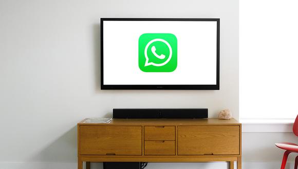 ¿Quieres iniciar sesión de WhatsApp en tu televisor y desde allí ver y chatear con todos tus amigos? (Foto: WhatsApp)