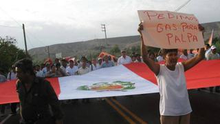 Palpa: protesta por gas natural detuvo 2 horas tránsito en Panamericana Sur