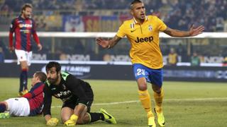 Juventus venció 2-0 al Bologna y le sacó 6 puntos a la Roma