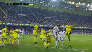 Parejo agredió a Rudiger con un puñete en el pecho en el Real Madrid vs. Villarreal | VIDEO