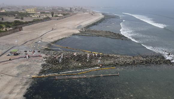 El derrame de petróleo ocurrió en el mar de Ventanilla el pasado 15 de enero.