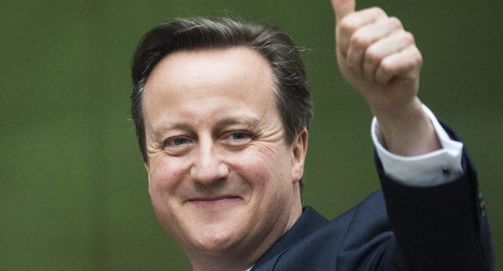 El primer ministro británico David Cameron ganó con mayoría absoluta las elecciones. (Foto: EFE)