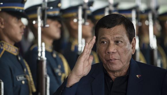 Las declaraciones del mandatario podrían ser utilizadas en la Corte Internacional de Justicia, que estudia dos denuncias presentadas contra Rodrigo Duterte. (Foto: AFP)