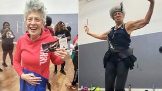 Mujer estadounidense tiene 73 años y ahora es famosa por sus impresionantes pasos de baile