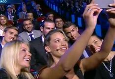 Champions League: presentadora se tomó selfie con Cristiano, Griezmann y Bale