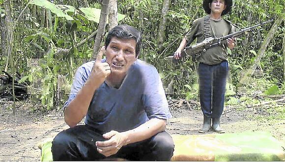 Jorge Quispe Palomino, alias 'Raúl', resultó herido en un ataque de las fuerzas del orden a un campamento terrorista en Ayacucho ocurrió en octubre del año pasado. 