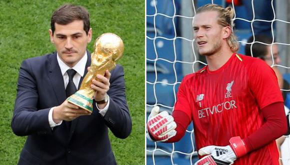 Casillas y Karius. (Foto: Reuters)