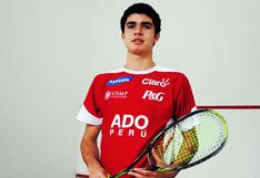 Diego Elías fue elegido el mejor jugador de squash juvenil del mundo