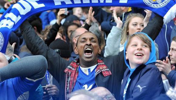 Leicester celebró su título en Facebook y se vuelve viral
