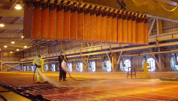 Las existencias de cobre en los almacenes certificados por la LME suman 76,350 toneladas, su nivel más bajo desde septiembre. (Foto: GEC)