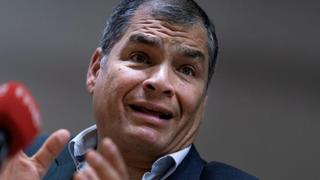 Correa rechaza la acusación de intento de golpe: “Eso demuestra que Moreno está desequilibrado” 