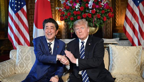 La Casa Blanca no entregó detalles sobre la fecha de la reunión entre Trump y Abe, pero ambos asistirán a la cumbre del G-7 del 8 y 9 de junio en Canadá. (AFP)