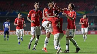 Chile goleó 4-0 a Japón en su debut de la Copa América 2019