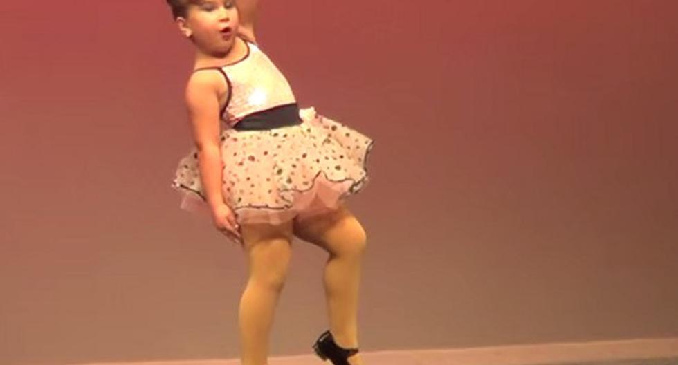 Mira el espectacular baile de esta menor que ya es todo un viral. (Foto: Captura)