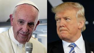Papa buscará "puertas que no estén cerradas" al verse con Trump
