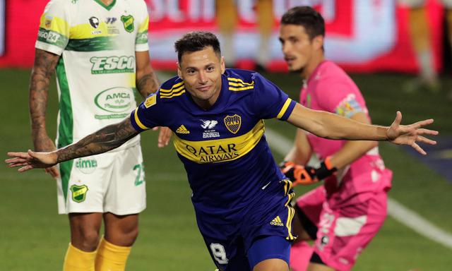 Boca vence a Defensa y Justicia en la Bombonera gracias a un gol de Zárate | Foto: AFP