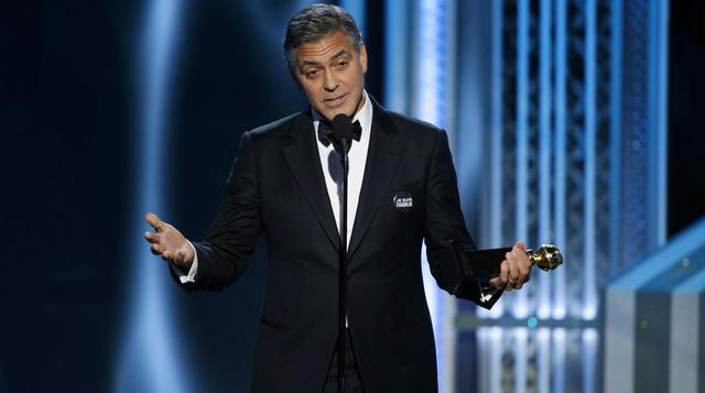 El Globo de Oro de George Clooney y Amal Alamuddin - 7