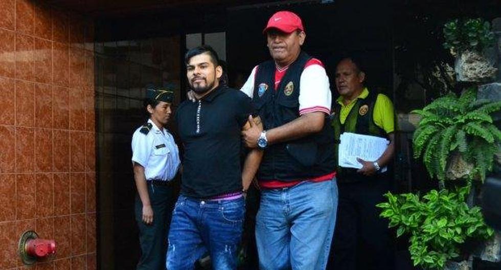 \'Rencito\' fue capturado en San Isidro y sería el brazo armado de Gerald Oropeza. (Foto: Andina)