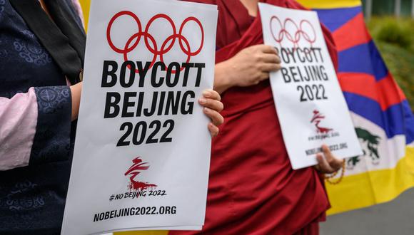 Los juegos de invierno del próximo febrero han estado en el centro de la polémica por los continuos pedidos de boicot debido al desempeño chino en materia de derechos humanos. AFP