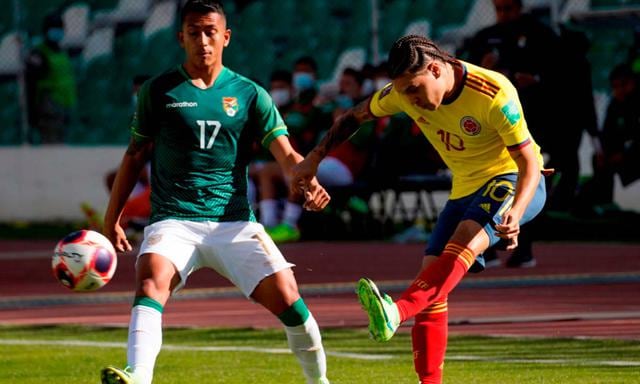 Bolivia y Colombia empataron en la altura de La Paz por las Eliminatorias | Foto: EFE.